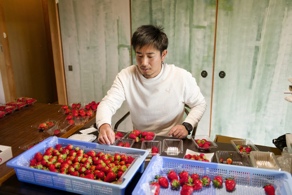 紀の川アグリカレッジ第1期生　藤田大介さん
